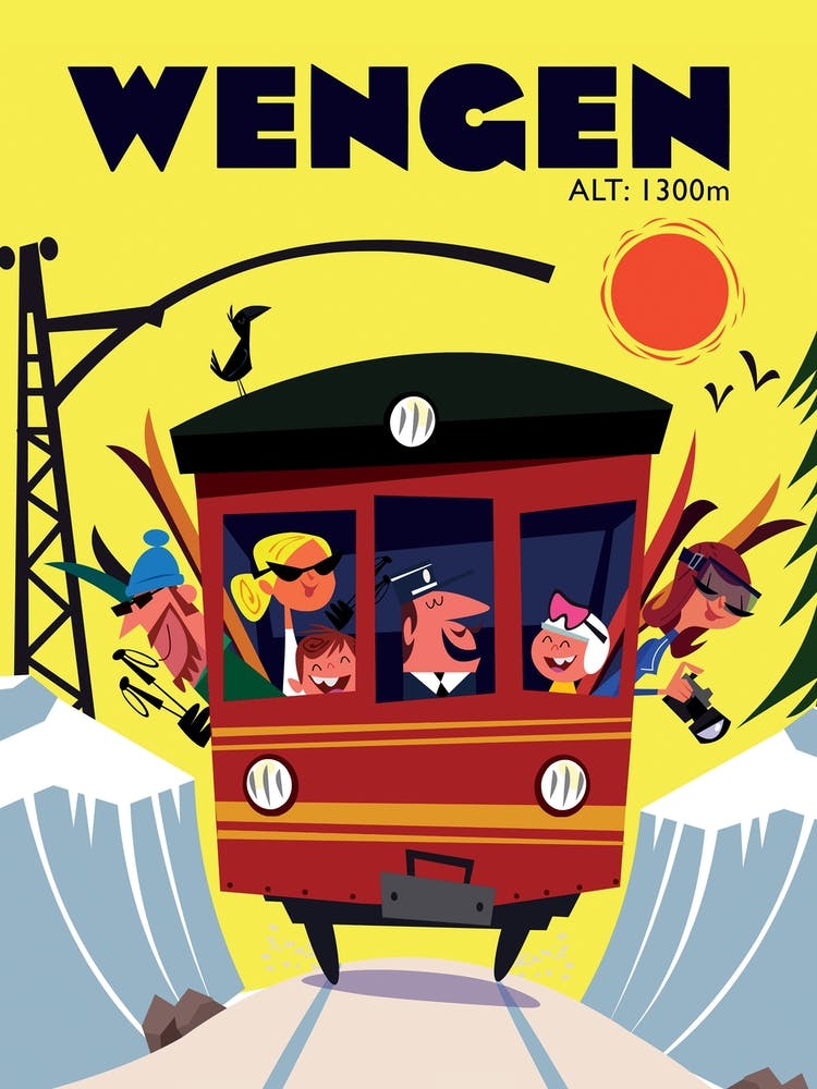 Wengen Poster