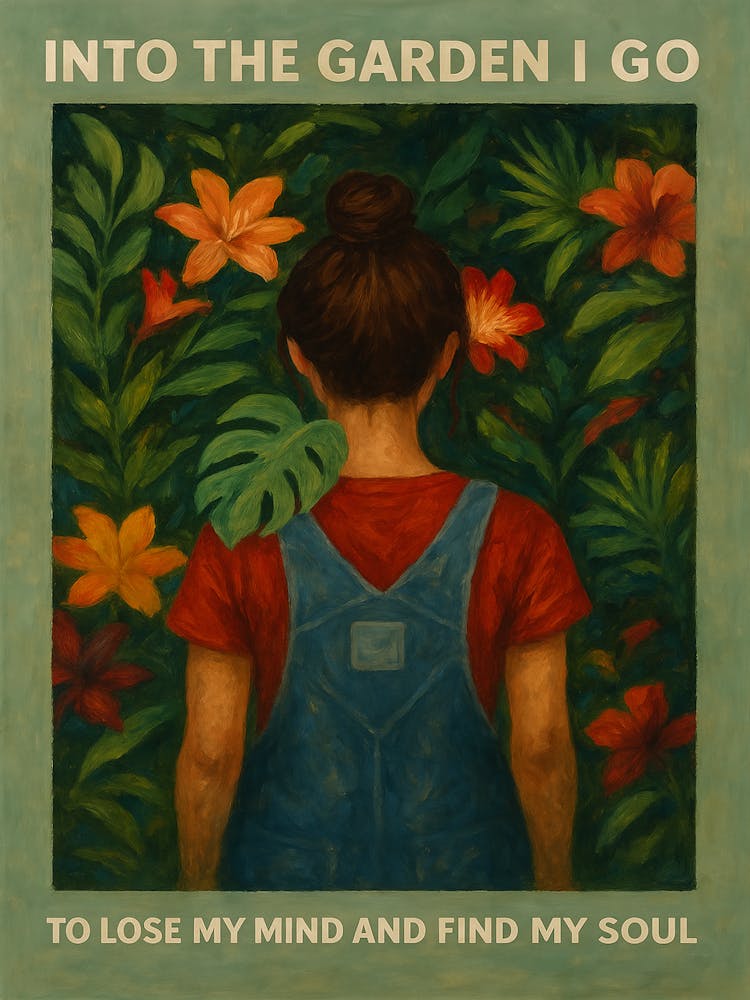 Into The Garden (Brunette & Light Green) 1