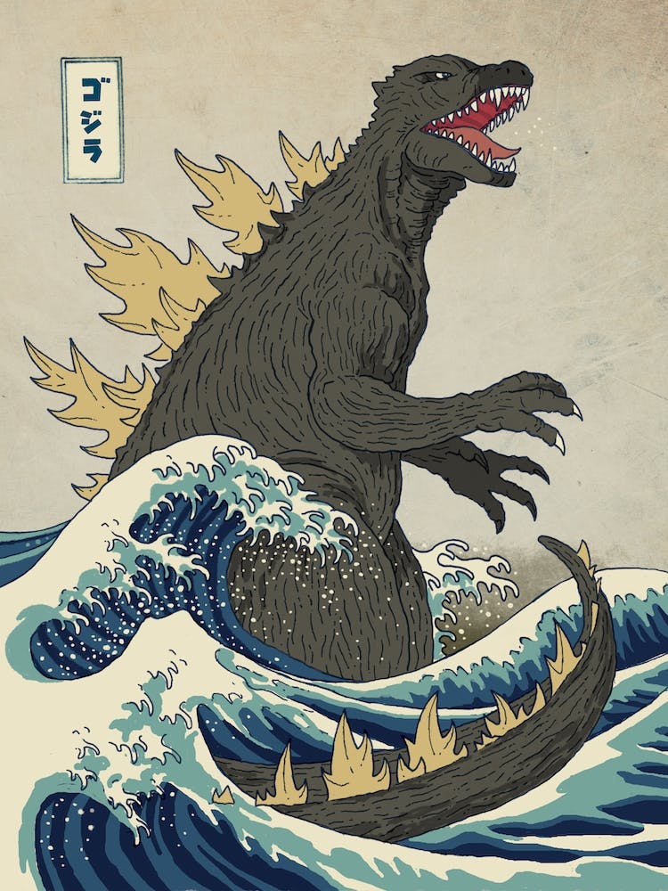 The Great Monster Off Kanagawa