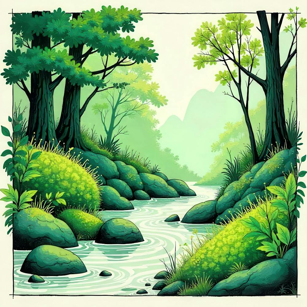 River In The Forest 1
