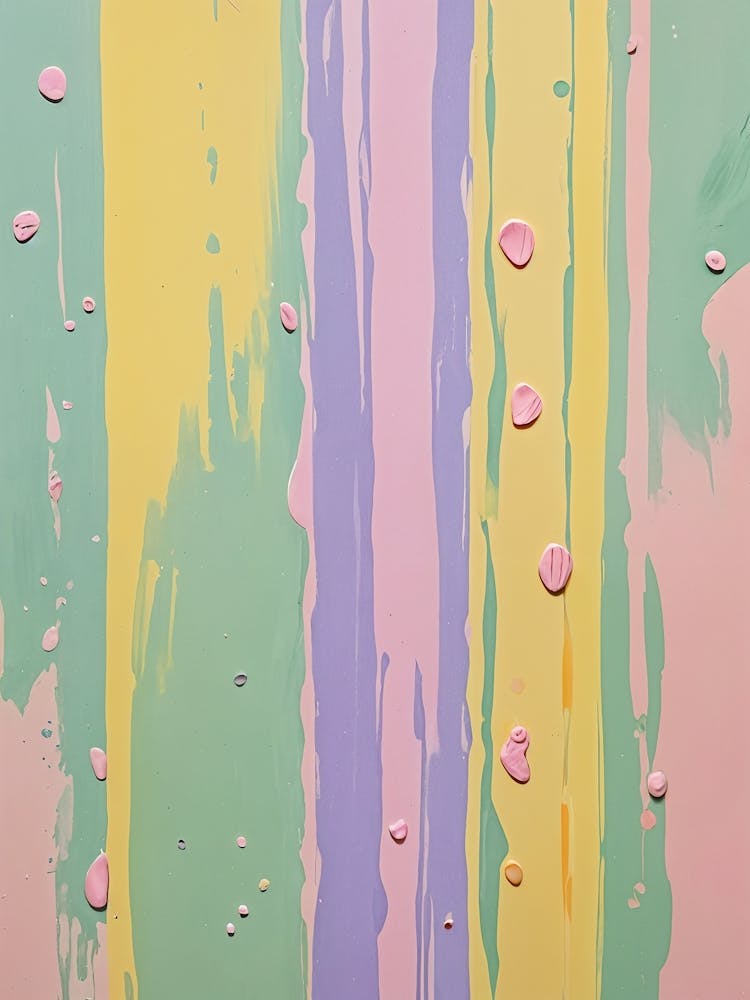 Pastel Paint And Droplets no3