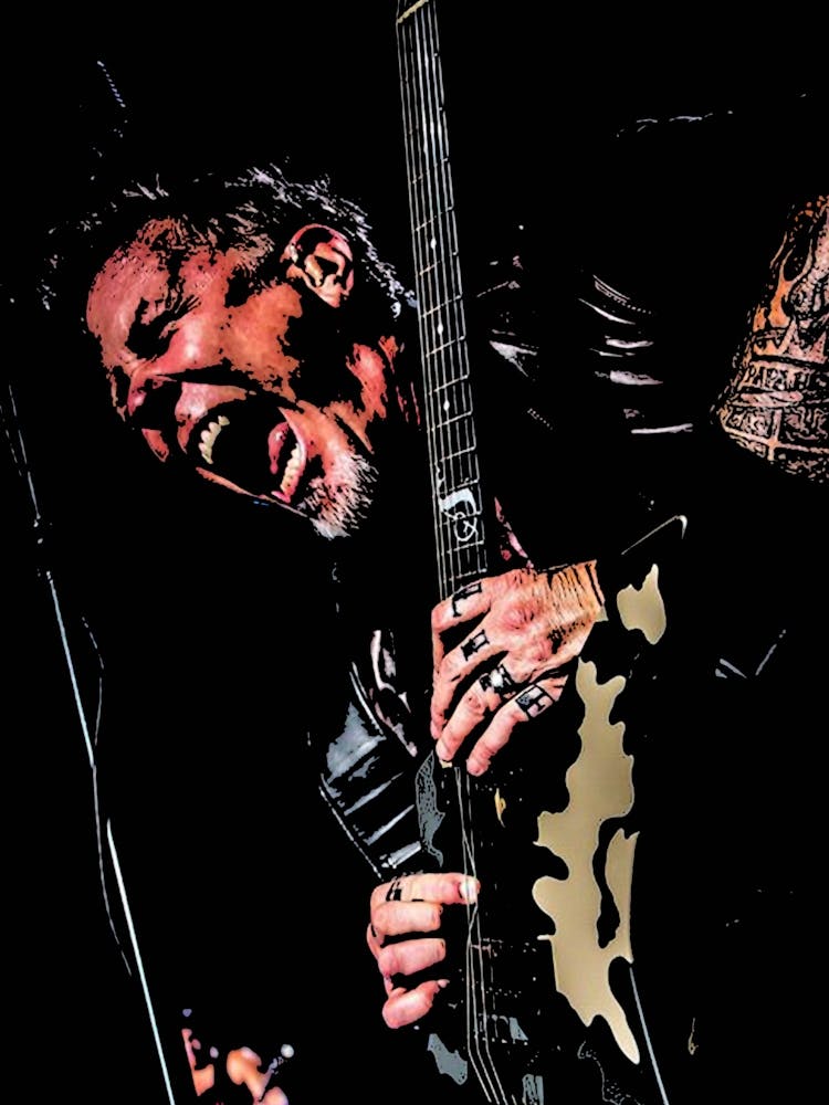 James Hetfield Metallichead band music 28