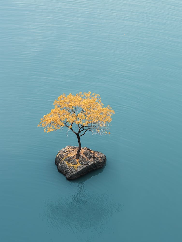 Lone Tree In The Water