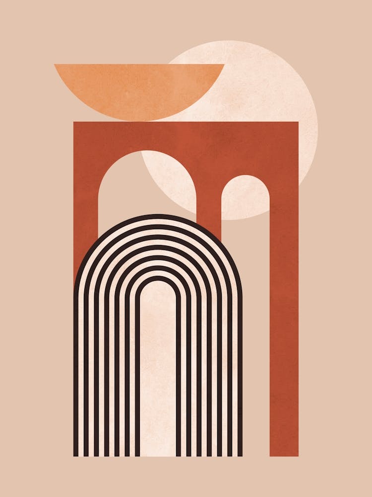 Architectural geometric shapes 16