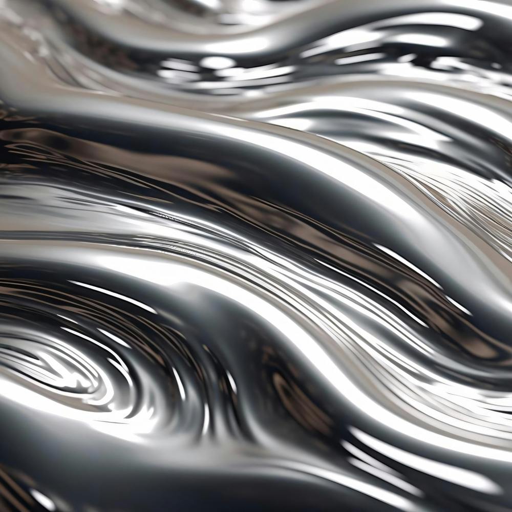 Shiny Silver Surface