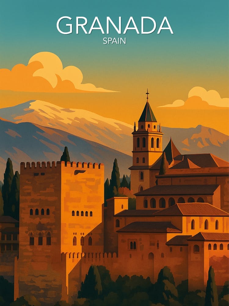 Granada | | Modern Poster