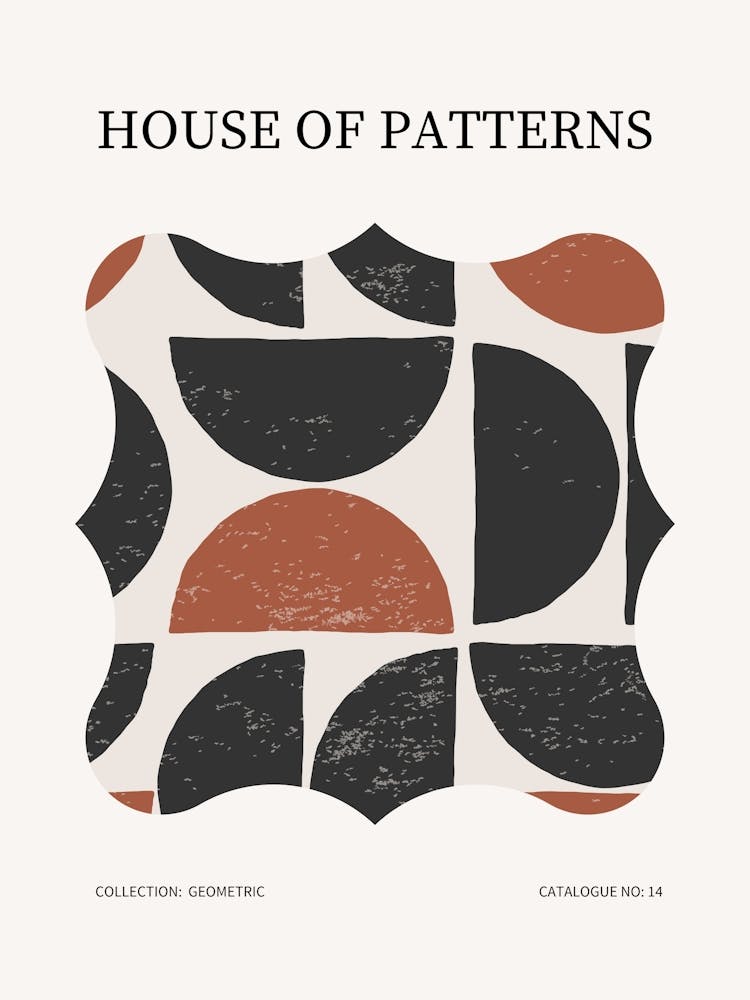 Geometric Pattern Poster 14