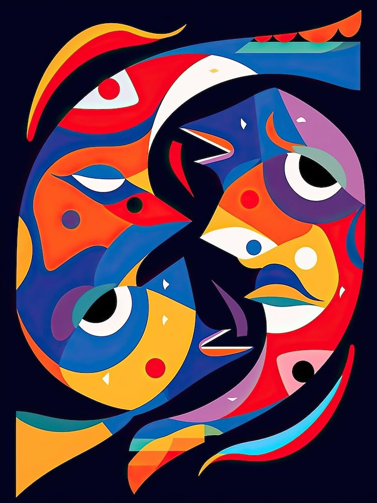 Pisces Illustration Zodiac Star Sign 3