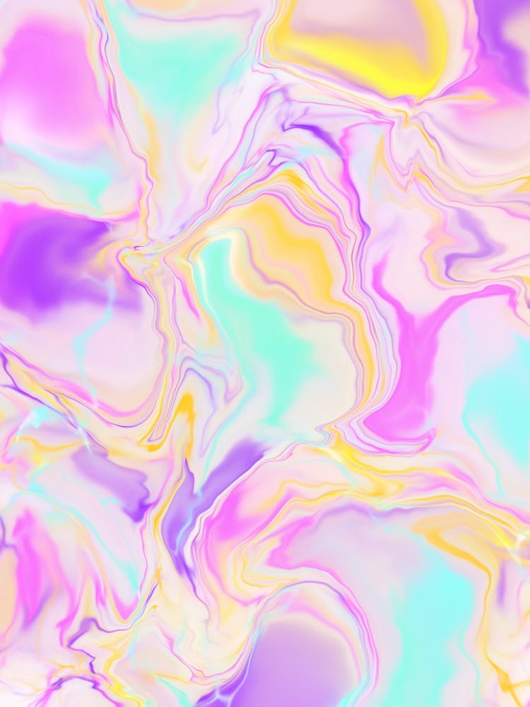 Pink Purple Marble Art