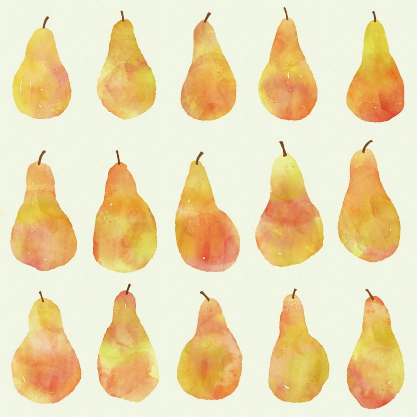 Watercolor Pears