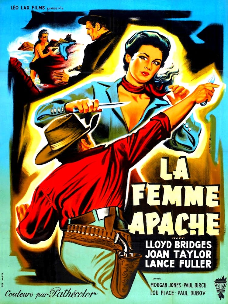 Apache Woman, Western Movie Poster