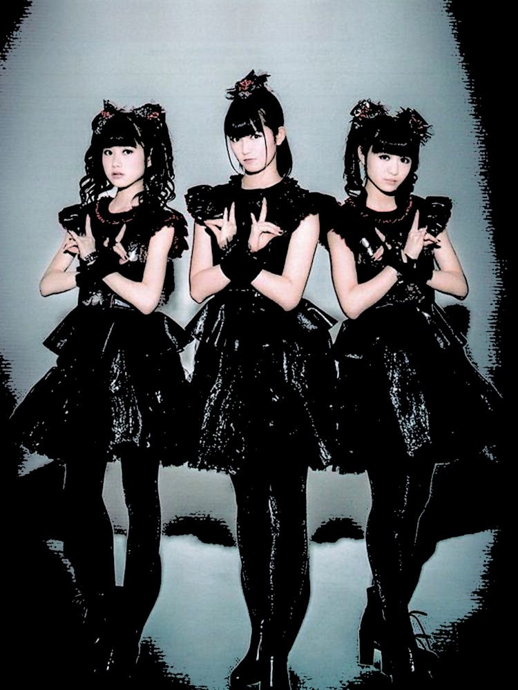 Three Girls Baby Metal