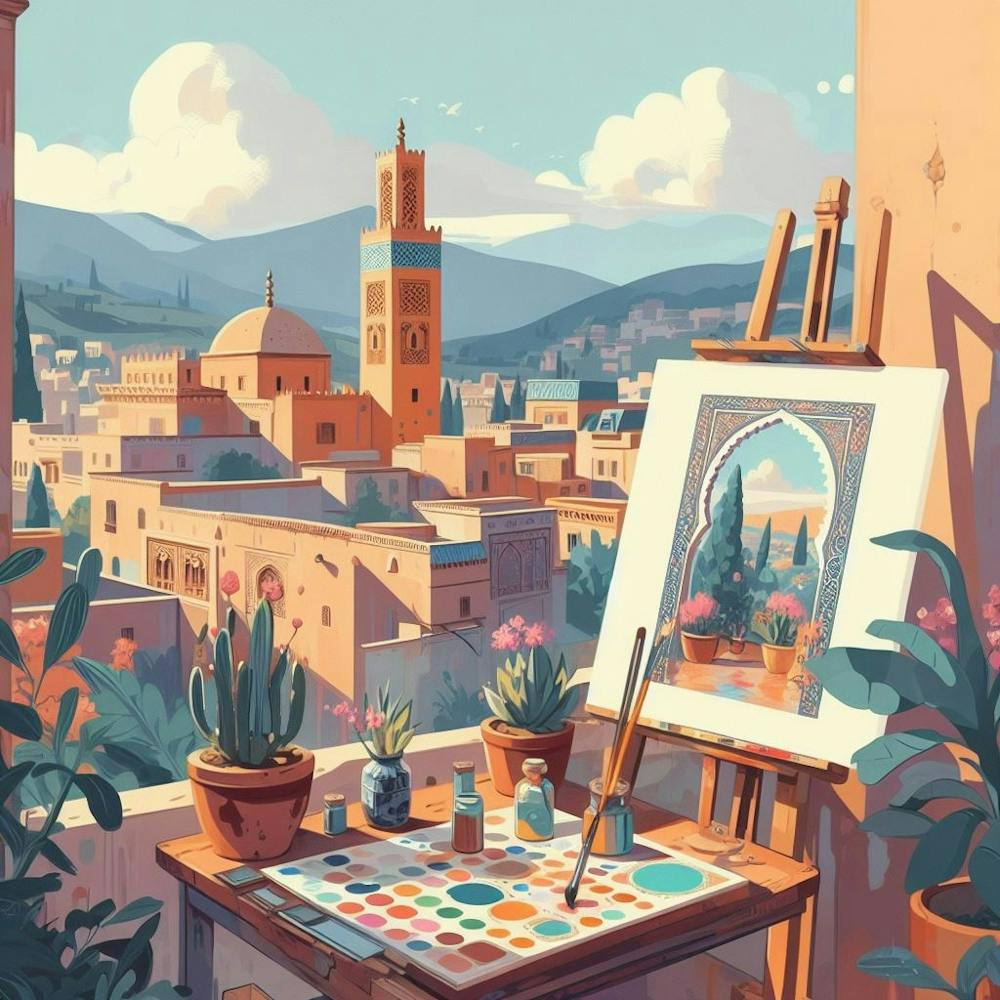Moroccan Painting