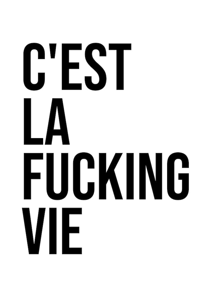 C'est La Fucking Vie