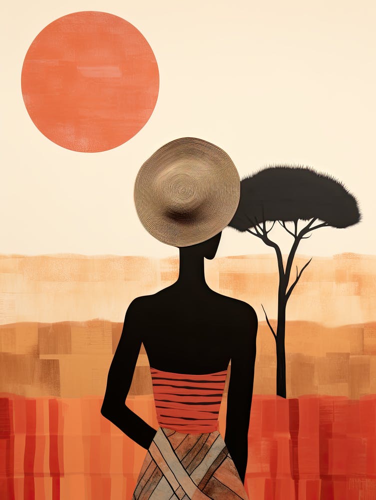 African Woman | Boho Style 2