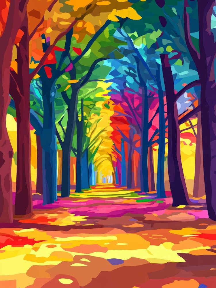 Colorful Autumn Trees