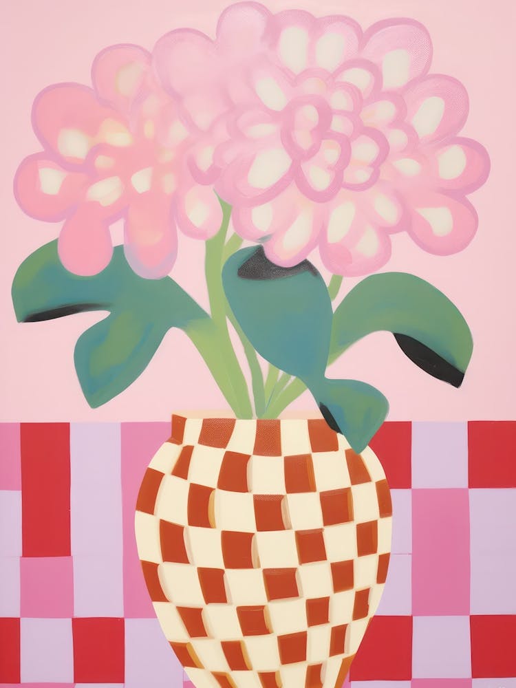 Hydrangeas Flower Vase 3