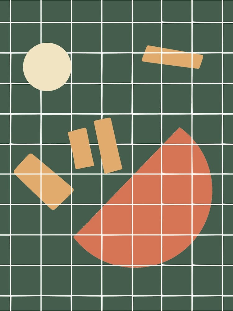 Shapes Cut Out Grid