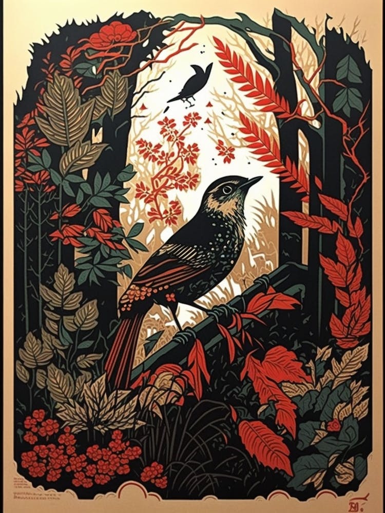 Bird In The Forest