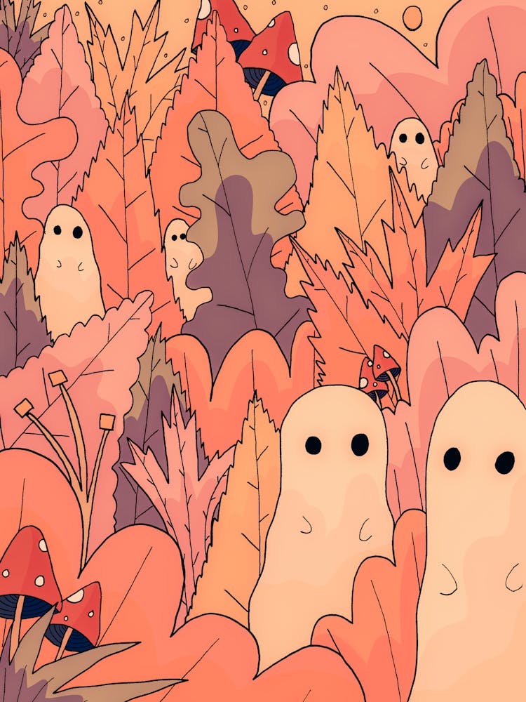 Little Ghosts Of The Forest