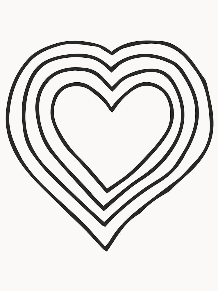 Heart Shaped Drawing