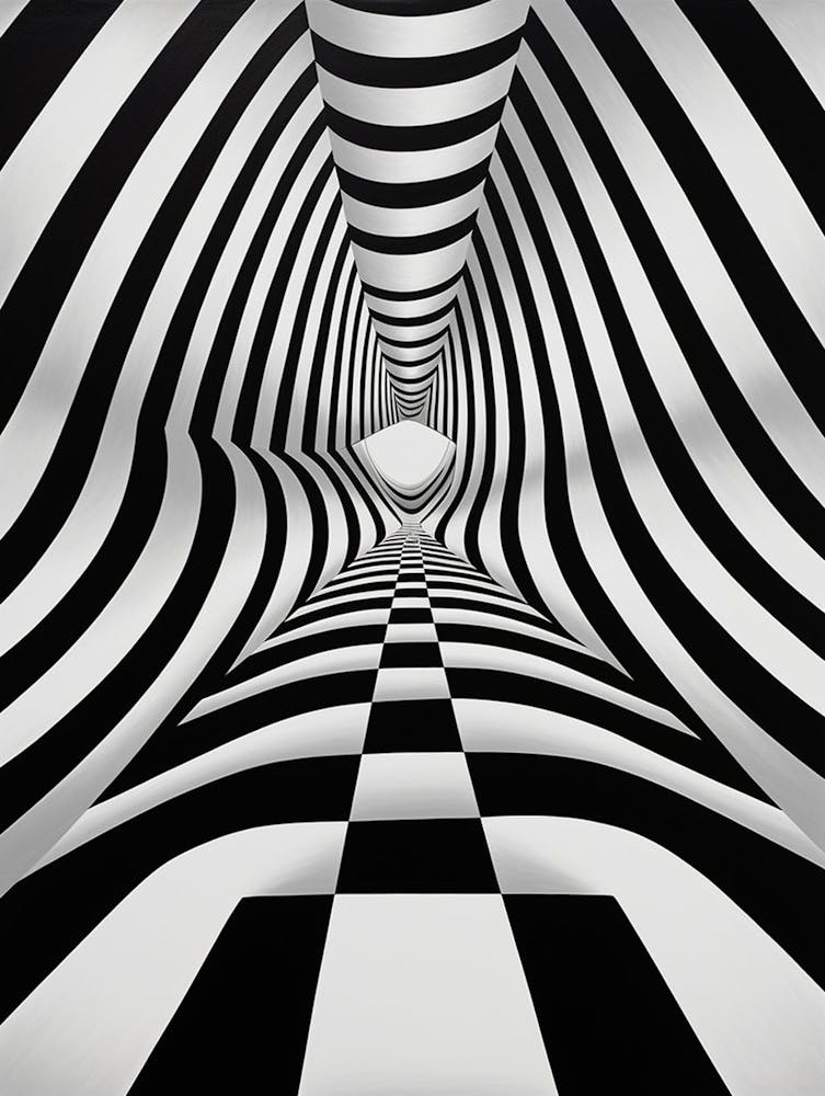 Optical Illusion Abstract Geometric 5