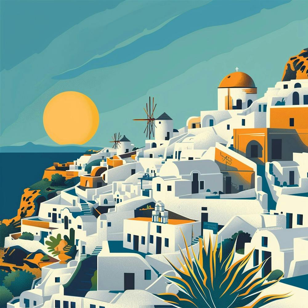 Oia Dorf