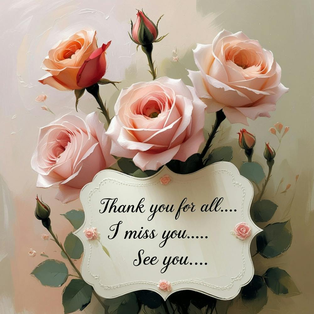 Thank You For All I Miss You 2