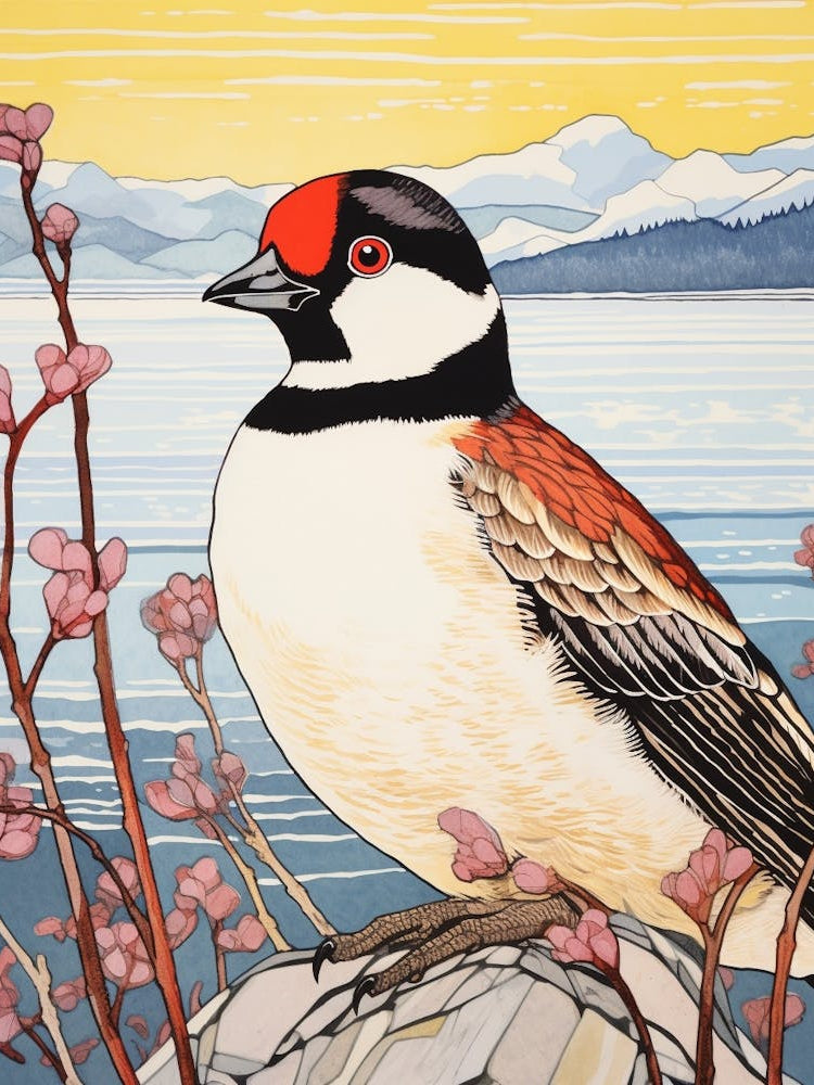 Bird Illustration Bufflehead 4