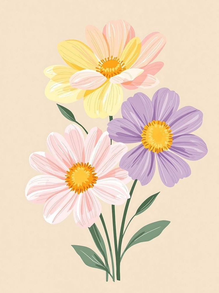 Modern Wildflower Composition with a Cozy Feel