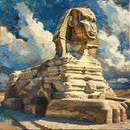 A Sphinx In Giza Oil Painting Illustration 1719991943 1