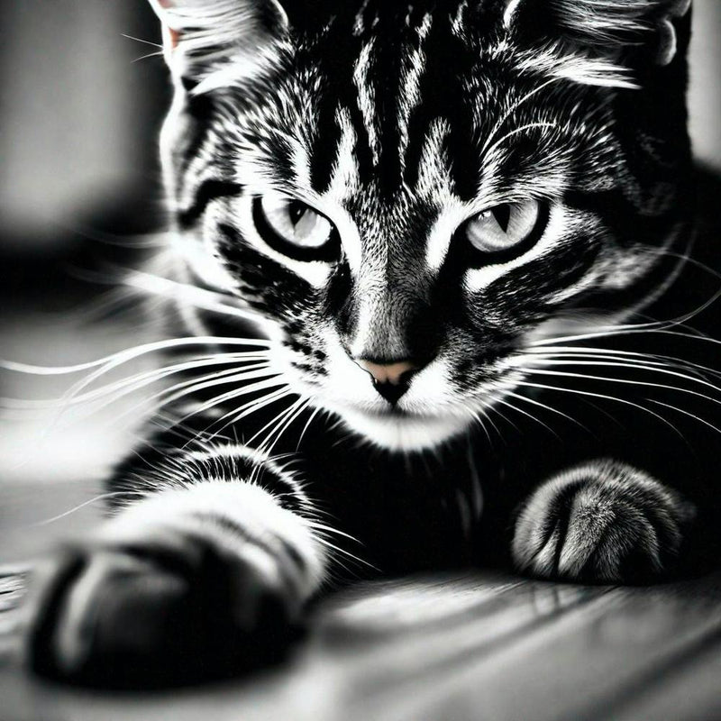 Black And White Cat 20