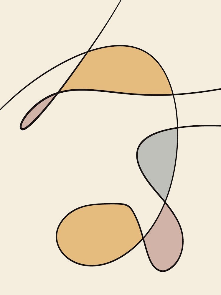 Abstract Painting line ballet 03