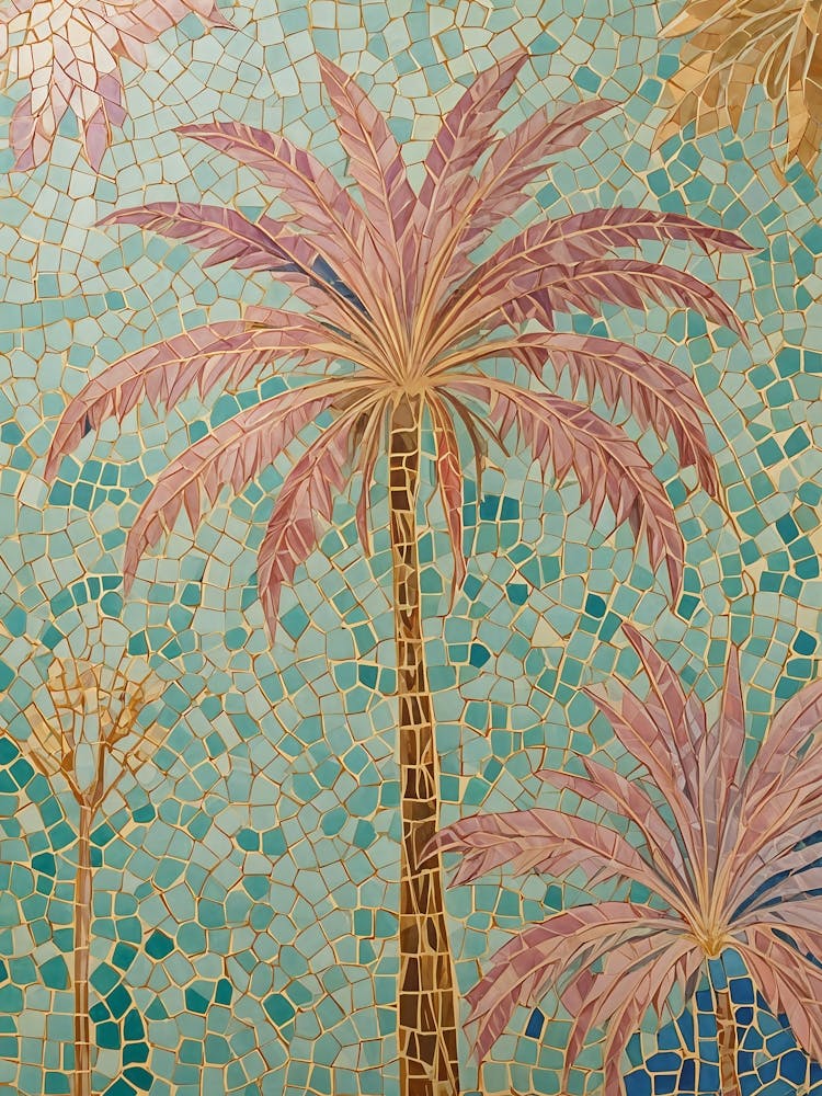Palm Trees Mosaic