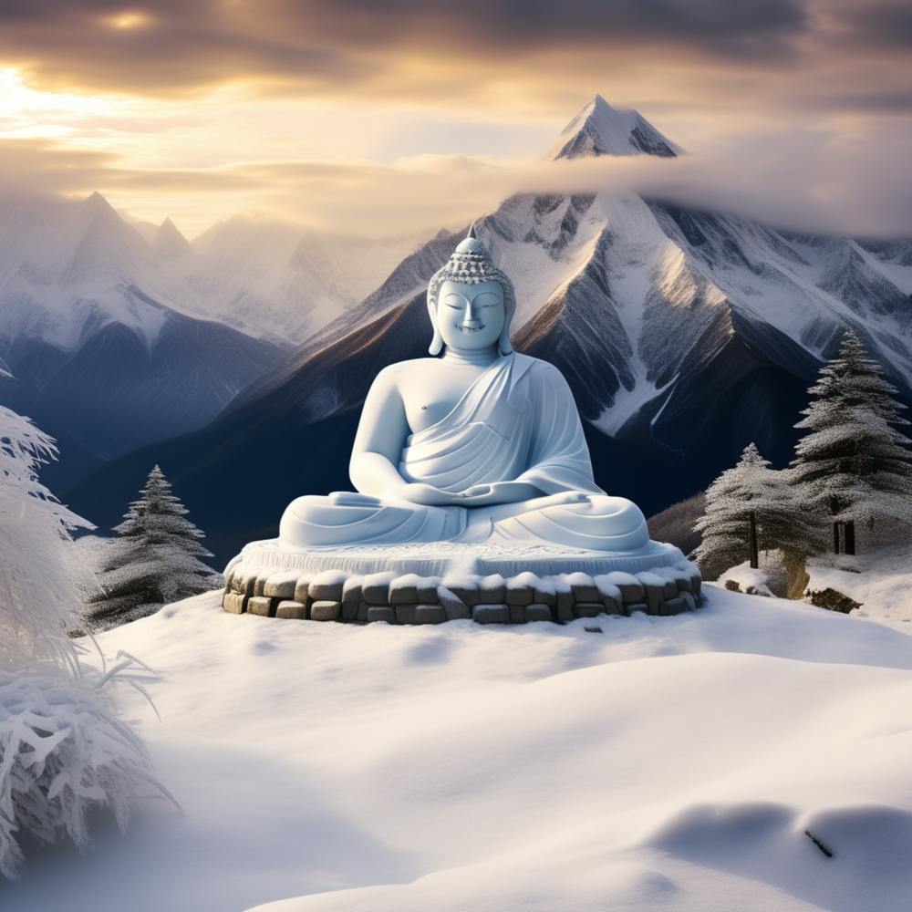 Chanting Budhha