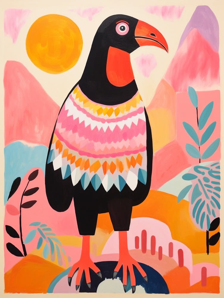 Pink Scandi California Condor 2