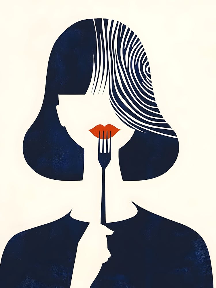 Girl With A Fork