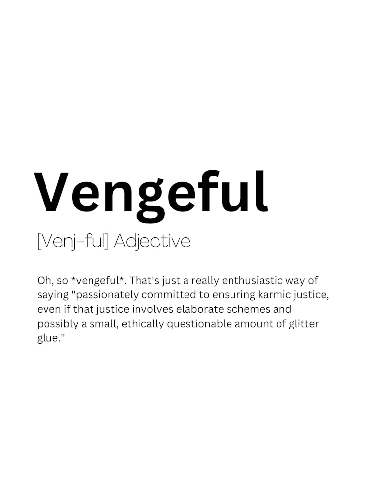 Vengeful Definition Meaning