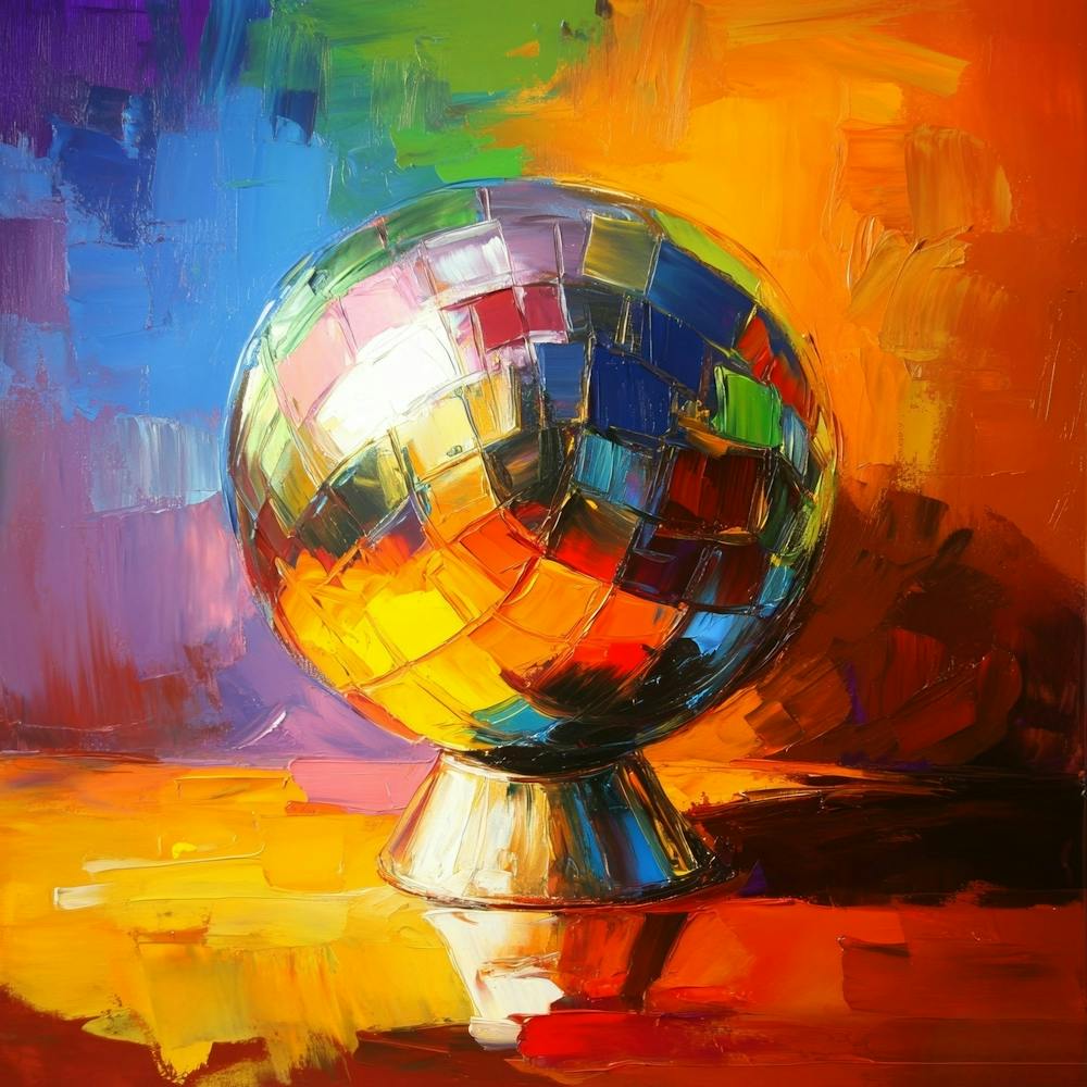 Disco Ball Art 3