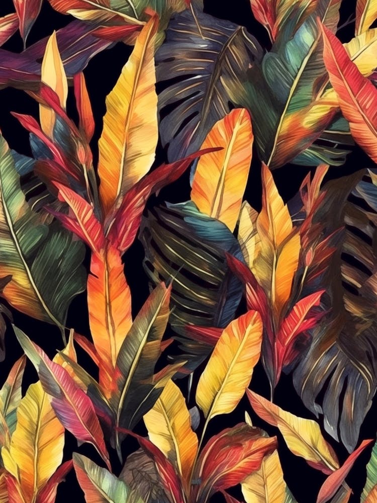 Tropical Leaves 3