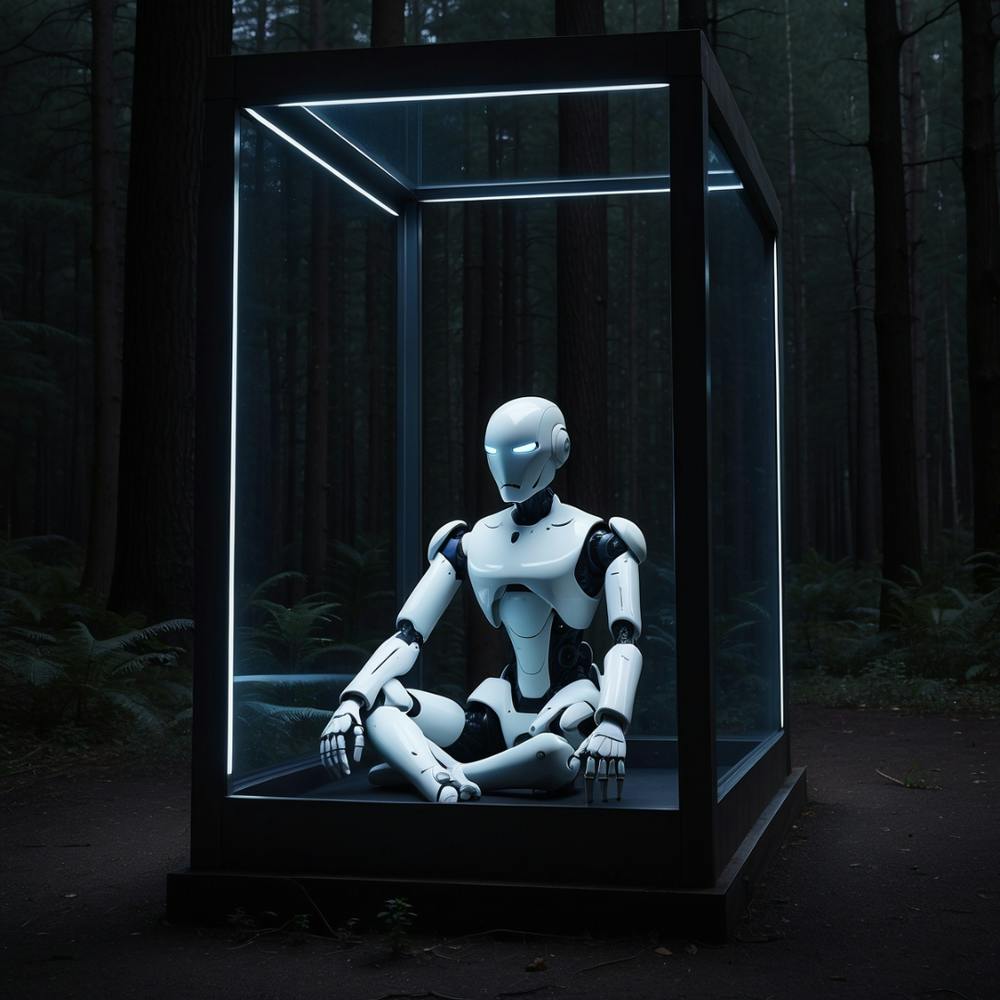 Robot In A Glass Box