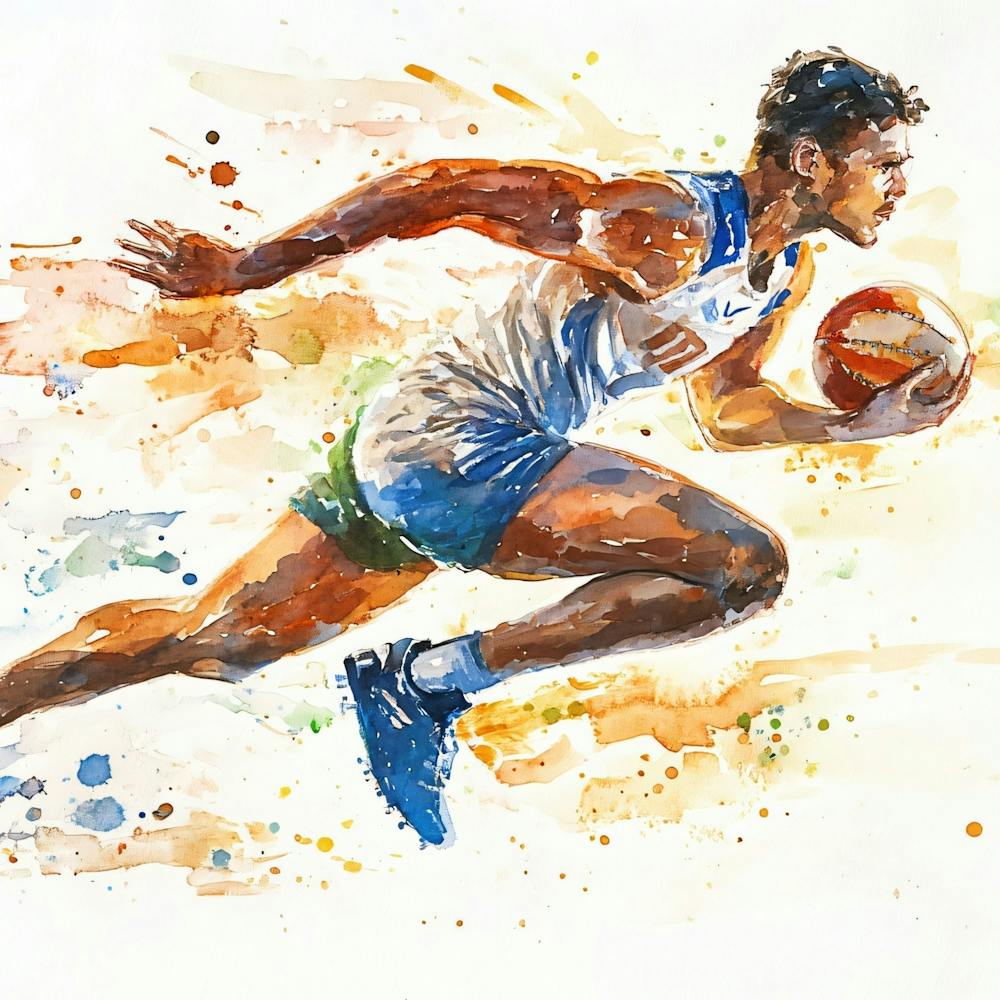 Afl Player Running