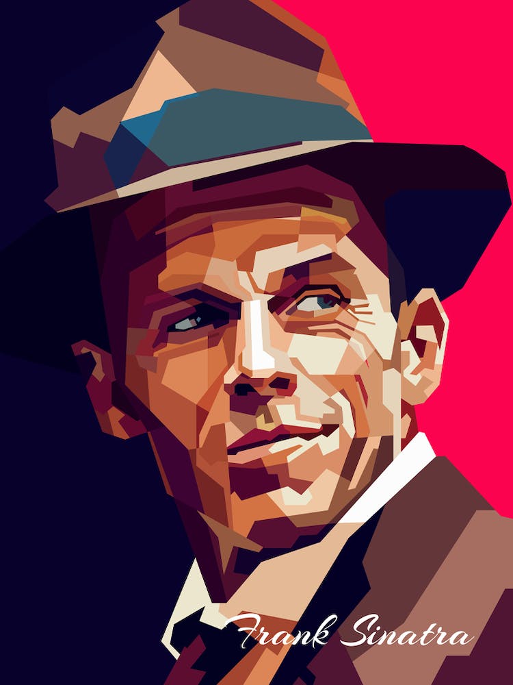 Frank Sinatra Retro Oldies Pop Singer