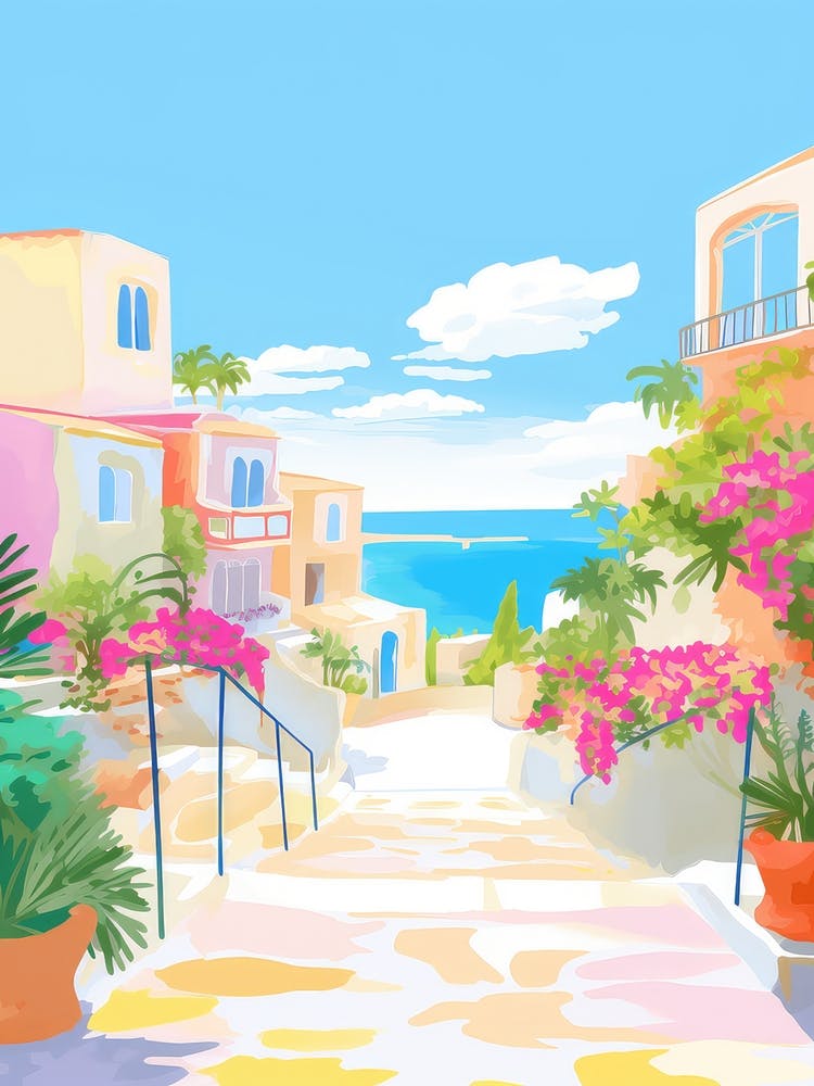 San Vito Lo Capo, Italy Colourful View 1