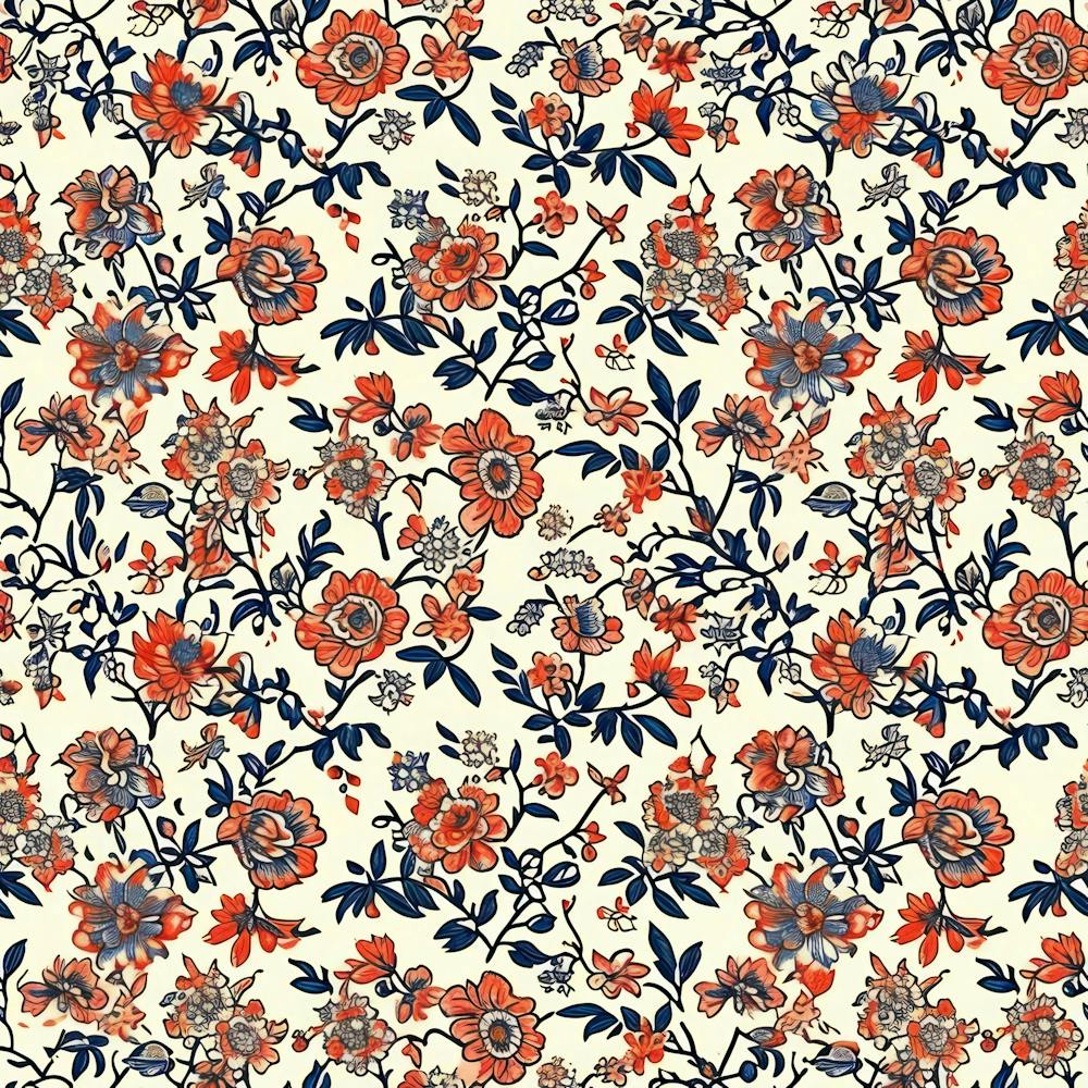 Petalgrove London Fabrics Floral Pattern 4