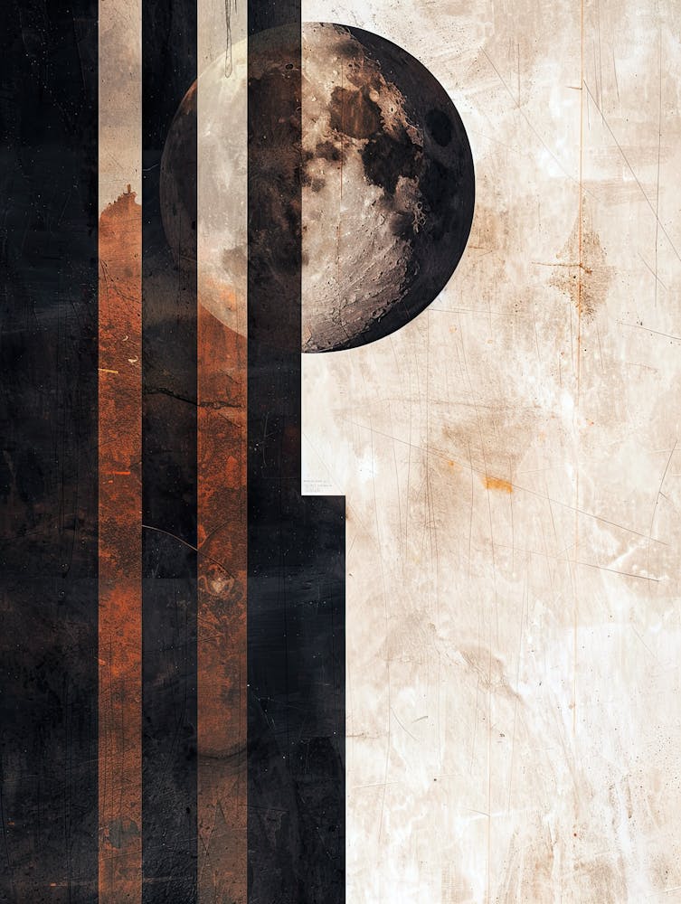 Mond Minimalistisch, Bauhaus