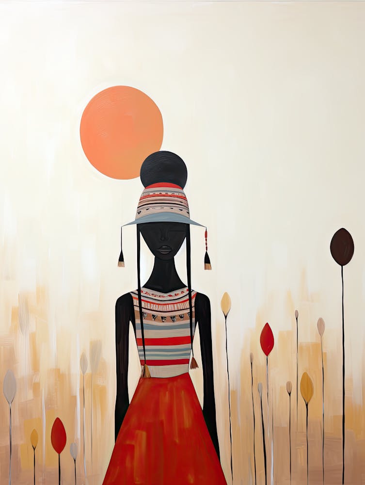 Ethereal Trailblazers, Boho Art Style