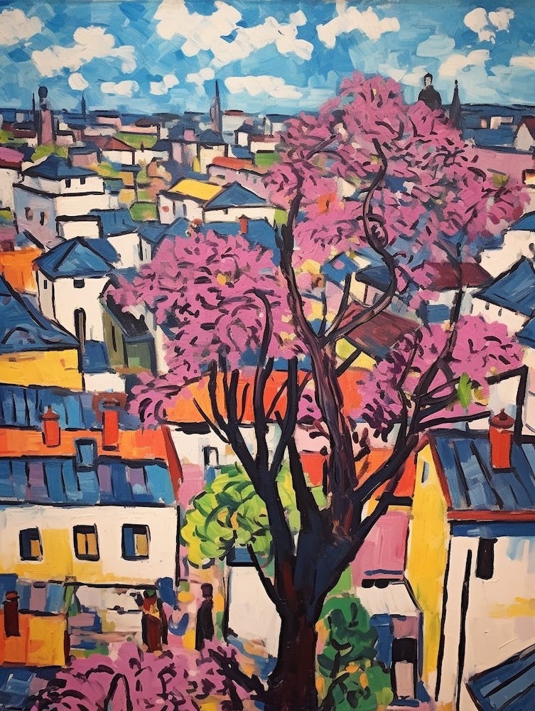 Padua Italy 1 Fauvist Painting