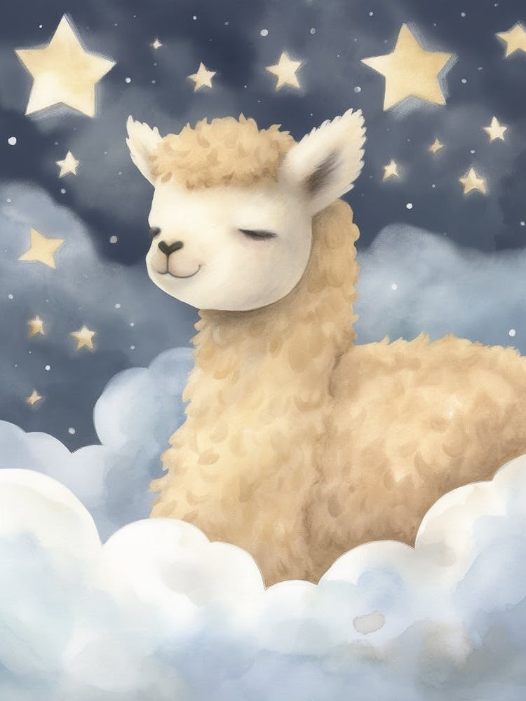Sleeping Baby Alpaca 3