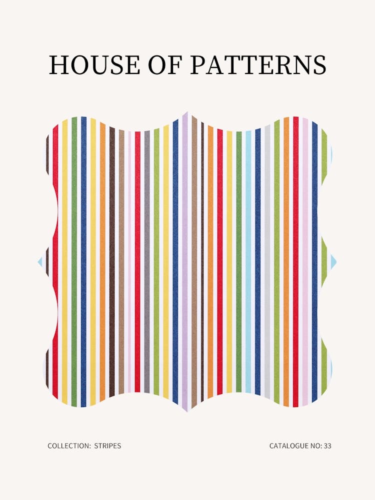 Stripes Pattern Poster 33